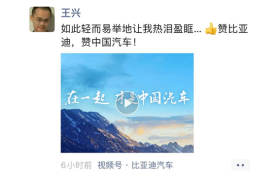 王传福哽咽落泪！李想致敬 王兴热泪盈眶 比亚迪格局大了